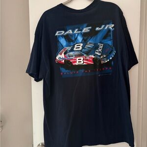 Nascar Navy Blue Dale Jr Men's Shirt